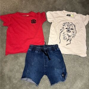 Three pieces Nununu clothes size 3-4 years